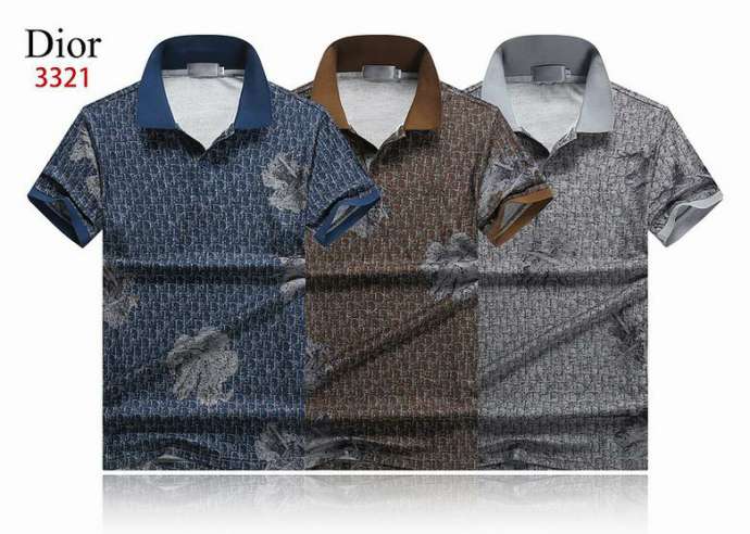 Dior Polo Shirt Short _SKUDiorM-3XL25wn2720063